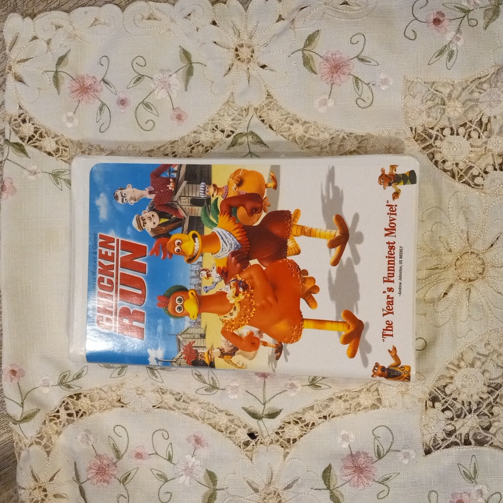 Chicken Run VHS from the creators of Wallace and Gromit